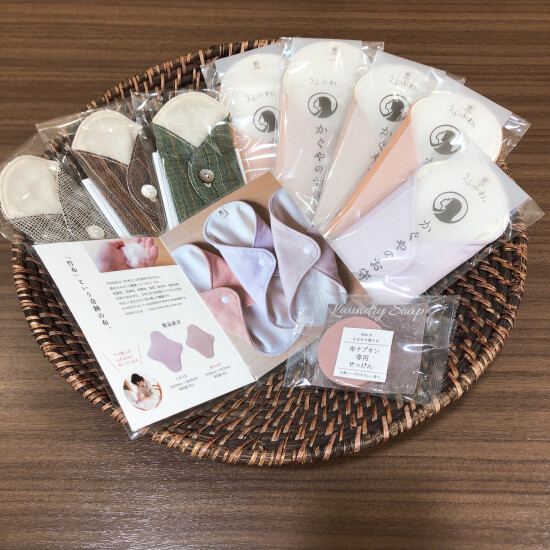 竹から生まれた布ナプキン
