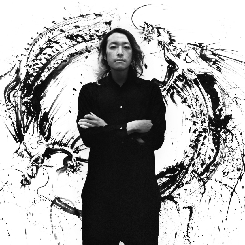 【博多大丸創業70周年記念】墨絵・陶墨画アーティスト 西元祐貴特別展「始源双龍」